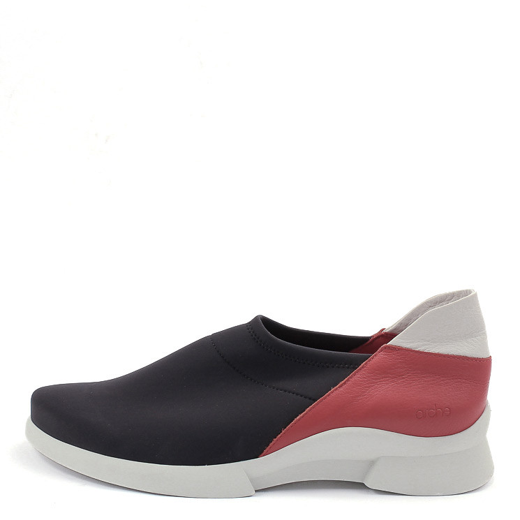 womens red slip on shoes